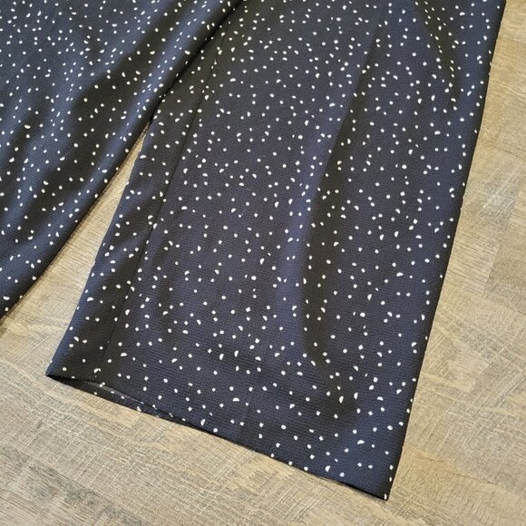 ICHI | Bright Polka Dot Short Sleeve Jumpsuit | Sz. L - Picture 3 of 9